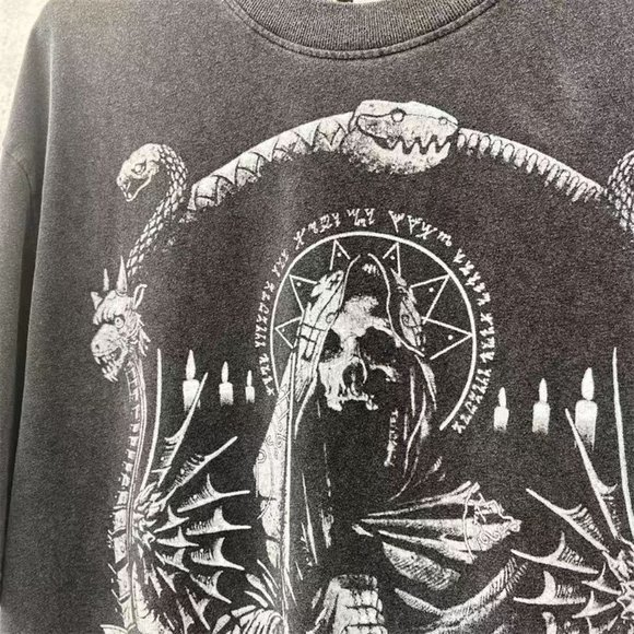 Black Fear of God Old Short Sleeve Tee - Picture 4 of 5